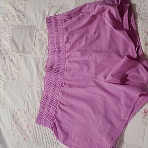 Shorts athletic with bicycle lining